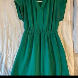 Green dress!